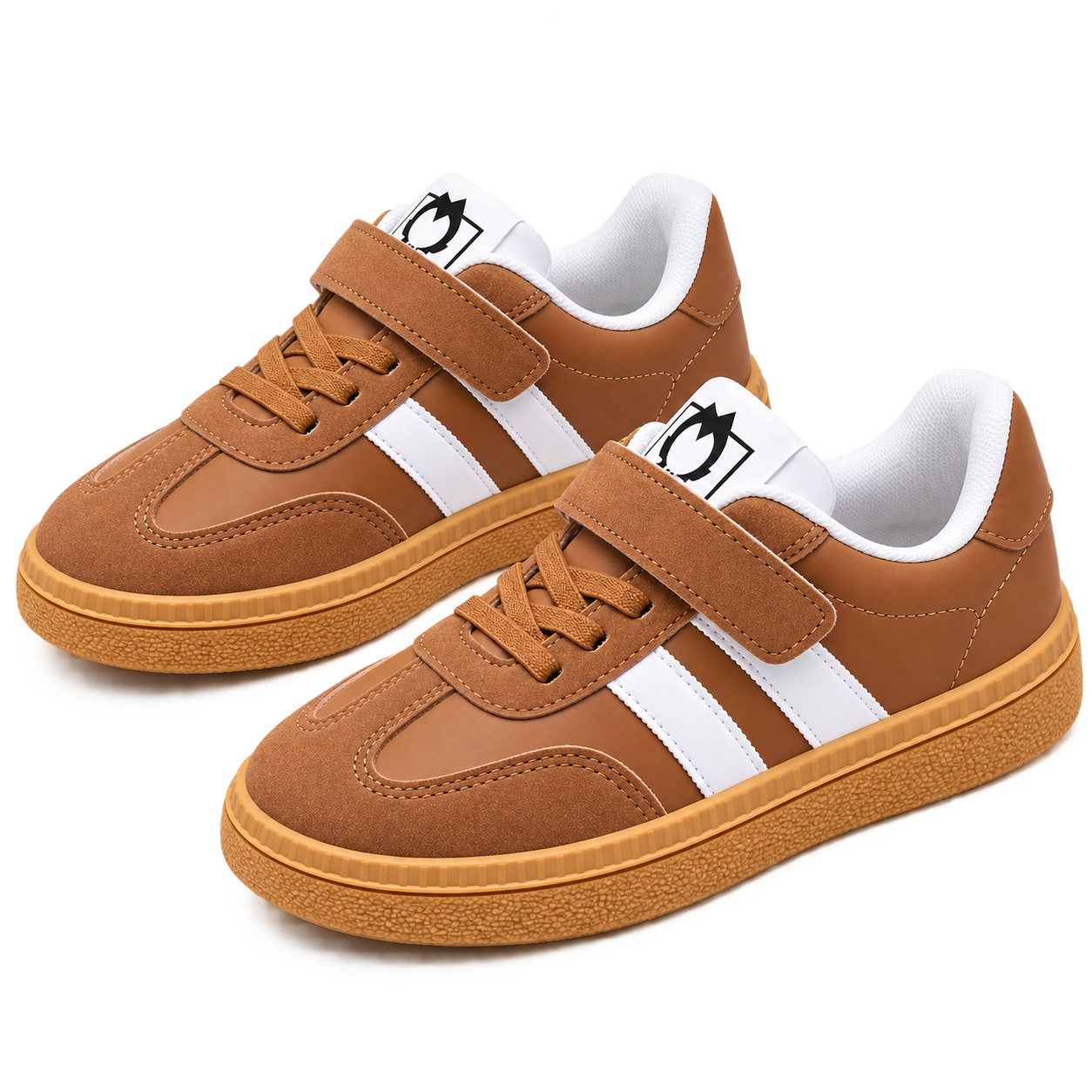 Kids Classic Sneakers - Brown