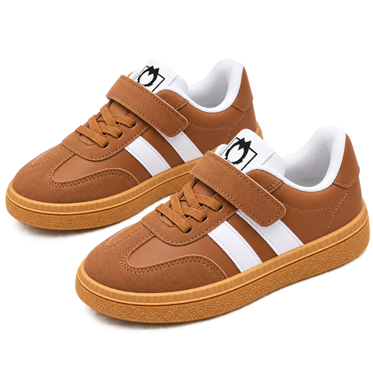 Kids Classic Sneakers - Brown